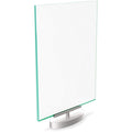 Deflecto Swivel Sign Holder, Clear, DEF691590