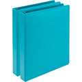 Samsill Earth's Choice Plant-based View Binders, Turquoise, 8 1/2" Width x 11" Length, 2 / Pack, SAMU86377