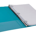 Samsill Earth's Choice Plant-based View Binders, Turquoise, 8 1/2" Width x 11" Length, 2 / Pack, SAMU86377
