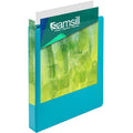 Samsill Earth's Choice Plant-based View Binders, Turquoise, 8 1/2" Width x 11" Length, 2 / Pack, SAMU86377