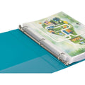 Samsill Earth's Choice Plant-based View Binders, Turquoise, 8 1/2" Width x 11" Length, 2 / Pack, SAMU86377
