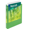 Samsill Earth's Choice Plant-based View Binders, Lime, 8 1/2" Width x 11" Length, 2 / Pack, SAMU86378