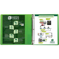 Samsill Earth's Choice Plant-based View Binders, Lime, 8 1/2" Width x 11" Length, 2 / Pack, SAMU86378