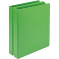 Samsill Earth's Choice Plant-based View Binders, Lime, 8 1/2" Width x 11" Length, 2 / Pack, SAMU86378