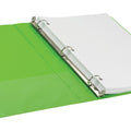 Samsill Earth's Choice Plant-based View Binders, Lime, 8 1/2" Width x 11" Length, 2 / Pack, SAMU86378