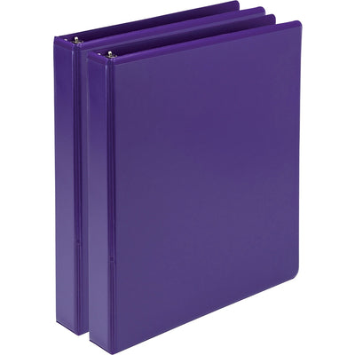 Samsill Earth's Choice Plant-based View Binders, Purple, 8 1/2" Width x 11" Length, 2 / Pack, SAMU86308