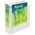Samsill Earth's Choice Plant-based Durable View Binder, White, 8 1/2" Width x 11" Length, SAM18997