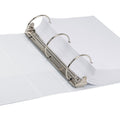 Samsill Earth's Choice Plant-based Durable View Binder, White, 8 1/2" Width x 11" Length, SAM18997