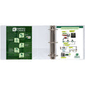 Samsill Earth's Choice Plant-based Durable View Binder, White, 8 1/2" Width x 11" Length, SAM18997