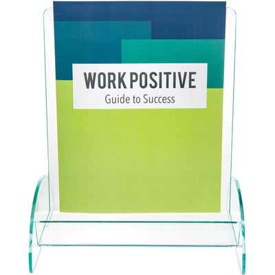 Deflecto Magazine-size Euro-style Docuholder, Green Tint, DEF775390