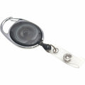 Advantus Retractable Carabiner-Style ID Reel, Smoke, 1 Pack, AVT75551