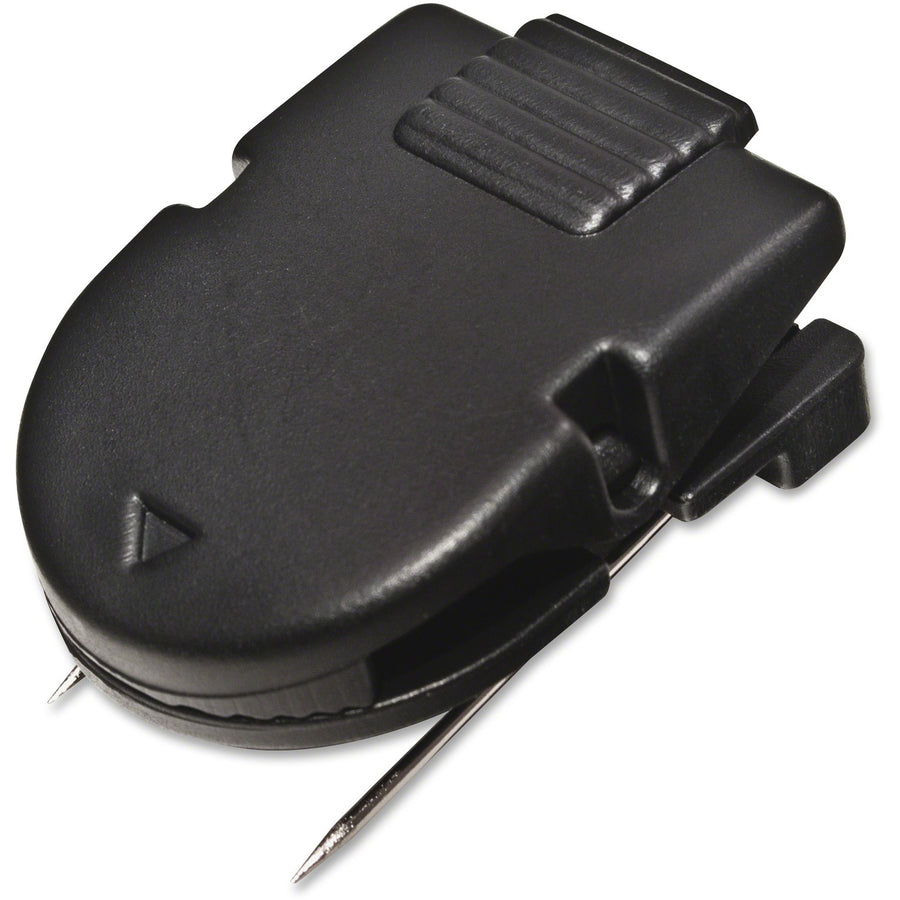 Advantus Metal Points Panel Wall Clips, Black, 20 / Box — view 1