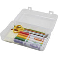 Advantus Clear Pencil Box, AVT34104