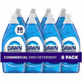 Procter & Gamble Dawn Manual Dishwashing Liquid, Blue, 8 / Carton, PGC45112CT