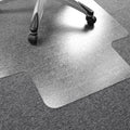 Floortex Cleartex Ultimat Polycarbonate Lipped Chair Mat for Carpets up to 1/2" - 48", FLR1113423LR
