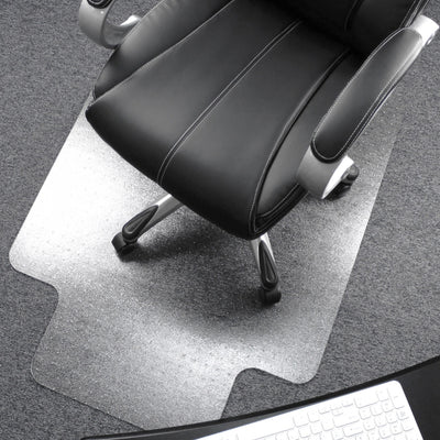Floortex Cleartex Ultimat Polycarbonate Lipped Chair Mat for Carpets up to 1/2" - 48", FLR1113423LR