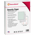 Paris DocuGard Advanced Medical Security Paper, Green, 8 1/2" x 11", 500 / Ream, PRB04542