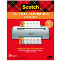 3M Scotch Thermal Laminating Pouches, Clear, 1 Pack, MMMTP385450