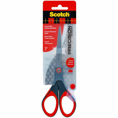 3M Scotch Precision Scissors, Gray, MMM1447