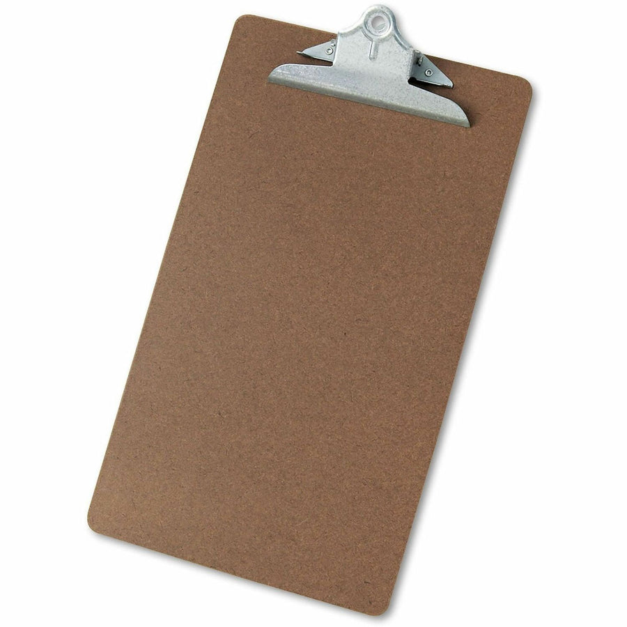 Universal Clipboard, 8.5" Width x 14" Length, Brown, Durable, UNV40305