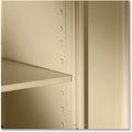 Tennsco Storage Cabinet (Unassembled) 2470, Light Gray, TNN2470LGY