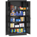 Tennsco Standard Black Storage Cabinet, TNN1470BK