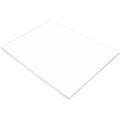 Dixon Ticonderoga Tru-Ray Construction Paper, White, 1 Pack, PAC103090