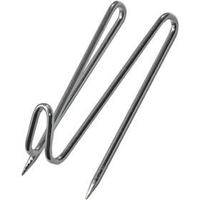 Advantus Panel Wall Wire Hooks, Silver, 25 / Pack, AVT75370