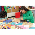 Dixon Ticonderoga Tru-Ray Construction Paper Combo Case, Assorted, 1 Kit, PAC104120