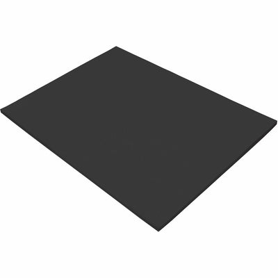Dixon Ticonderoga Tru-Ray Construction Paper, Black, 1 Pack, PAC103093