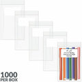 C-Line Write-On Reclosable Small Parts Bags, Clear, 1000 / Carton, CLI47246