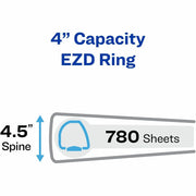 Avery® Durable View 3 Ring Binder, 1 Each