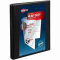 Avery Heavy-Duty View Binder, 0.5" Slant Rings, Black (05233), 8 1/2" Width x 11" Length, AVE05233