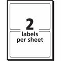 Avery Removable Multi-Use ID Labels on Printable 4" x 6" Sheets, White, 80 / Pack, AVE05453