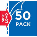 Avery Quick Load Nonglare Sheet Protectors, Acid-Free, Archival Safe, 50 Protectors, Clear, 8 1/2" Width x 11" Length, 1 Box, AVE73803