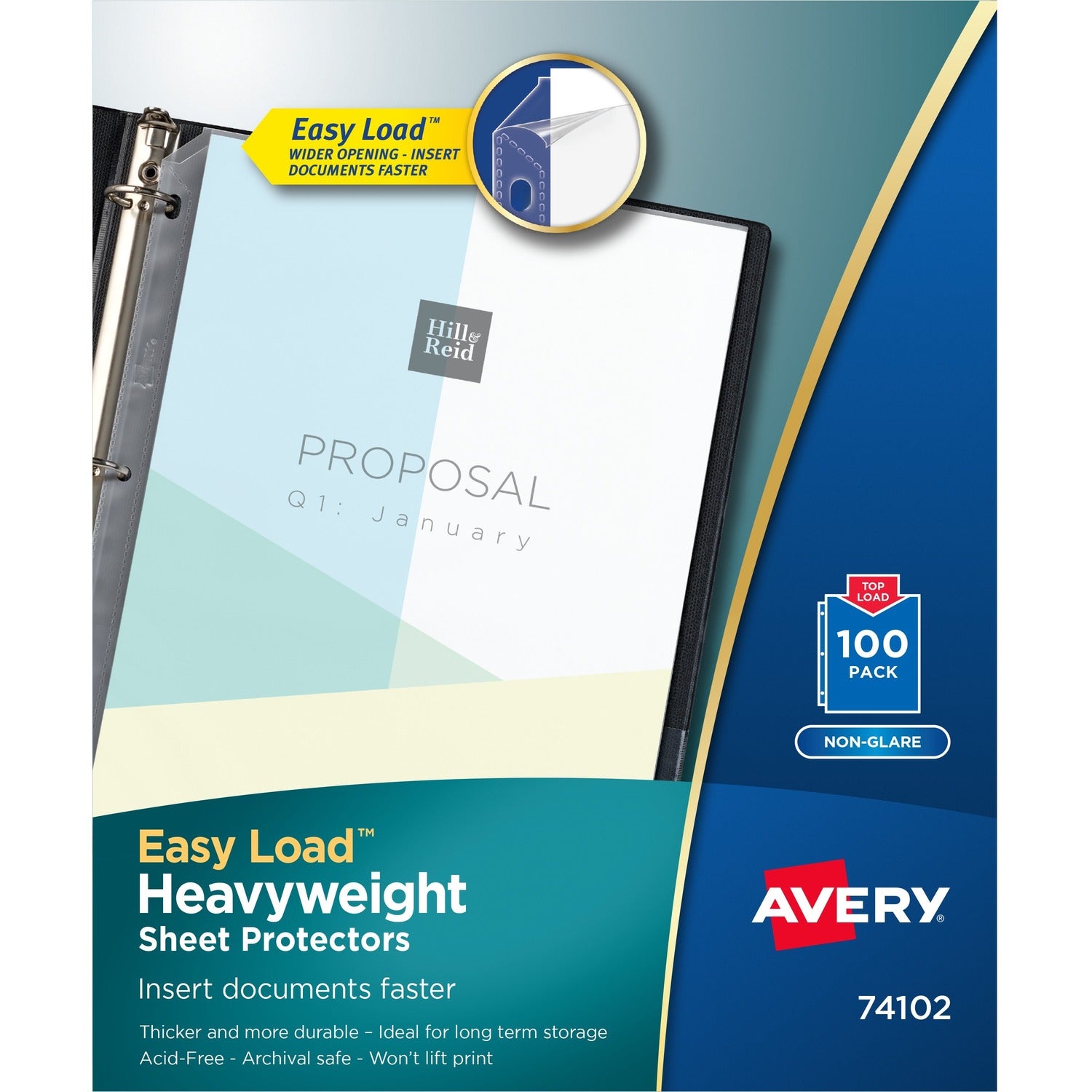 Avery® Heavyweight Sheet Protectors, 1 Box