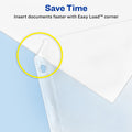 Avery Heavyweight Sheet Protectors - Acid-free, Archival-safe, Diamond Clear, 8 1/2" Width x 11" Length, 100 / Box, AVE74100
