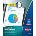 Avery Heavyweight Sheet Protectors - Acid-free, Archival-safe, Diamond Clear, 8 1/2" Width x 11" Length, 100 / Box, AVE74100