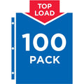 Avery Heavyweight Sheet Protectors - Acid-free, Archival-safe, Diamond Clear, 8 1/2" Width x 11" Length, 100 / Box, AVE74100
