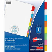 Avery® Big Tab Insertable Extra-Wide Dividers, 1 Set