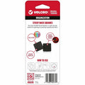 Velcro Sticky Back 7/8in Squares Black 12 Ct, 1 Pack, VEK90072