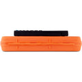 Saunders Deskmate II Storage Clipboard, Tangerine, 10" Width x 16" Length, SAU00543