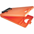 Saunders Deskmate II Storage Clipboard, Tangerine, 10" Width x 16" Length, SAU00543