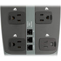 Eaton Tripp Lite series 10-Outlet Surge Protector, Silver, TRPTLP1008TEL