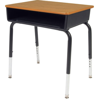 Virco 785 Open Front Student Desk with Book Box, Gray, 2 / Carton, VIR785E084