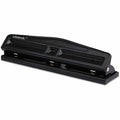 Universal UNV-74323 Deluxe Hole Punch, Black