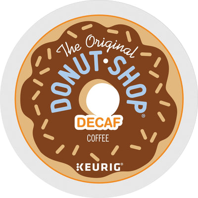 Keurig Green Mountain The Original Donut Shop K-Cup Decaf Coffee, 24 / Box, DIE60224101