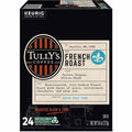Keurig Dr Pepper . Tully's K-Cup, Pod French Roast, Keurig Single-Serve K-Cup Pods, Dark Roast, 24 Count, 24 / Box, GMT192619