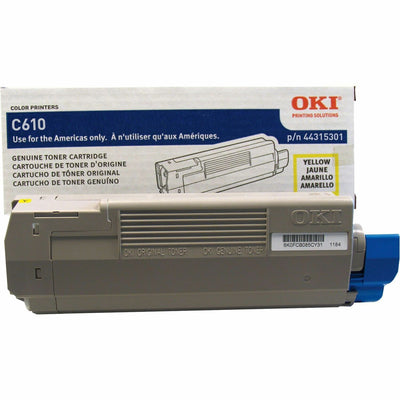 OKI Data Original LED Toner Cartridge - Yellow -, OKI44315301