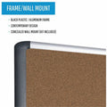 Bi-silque S.A MasterVision MVI Teckcork Bulletin Board, BVCMVI270501